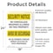 Signmission No Concealed Weapons Bilingual OSHA Security Notice Sign, Vinyl Decal, 18in W x 24in L, 2PK OS-2PACK-SN-D-1824-L-11584 - alternate 5
